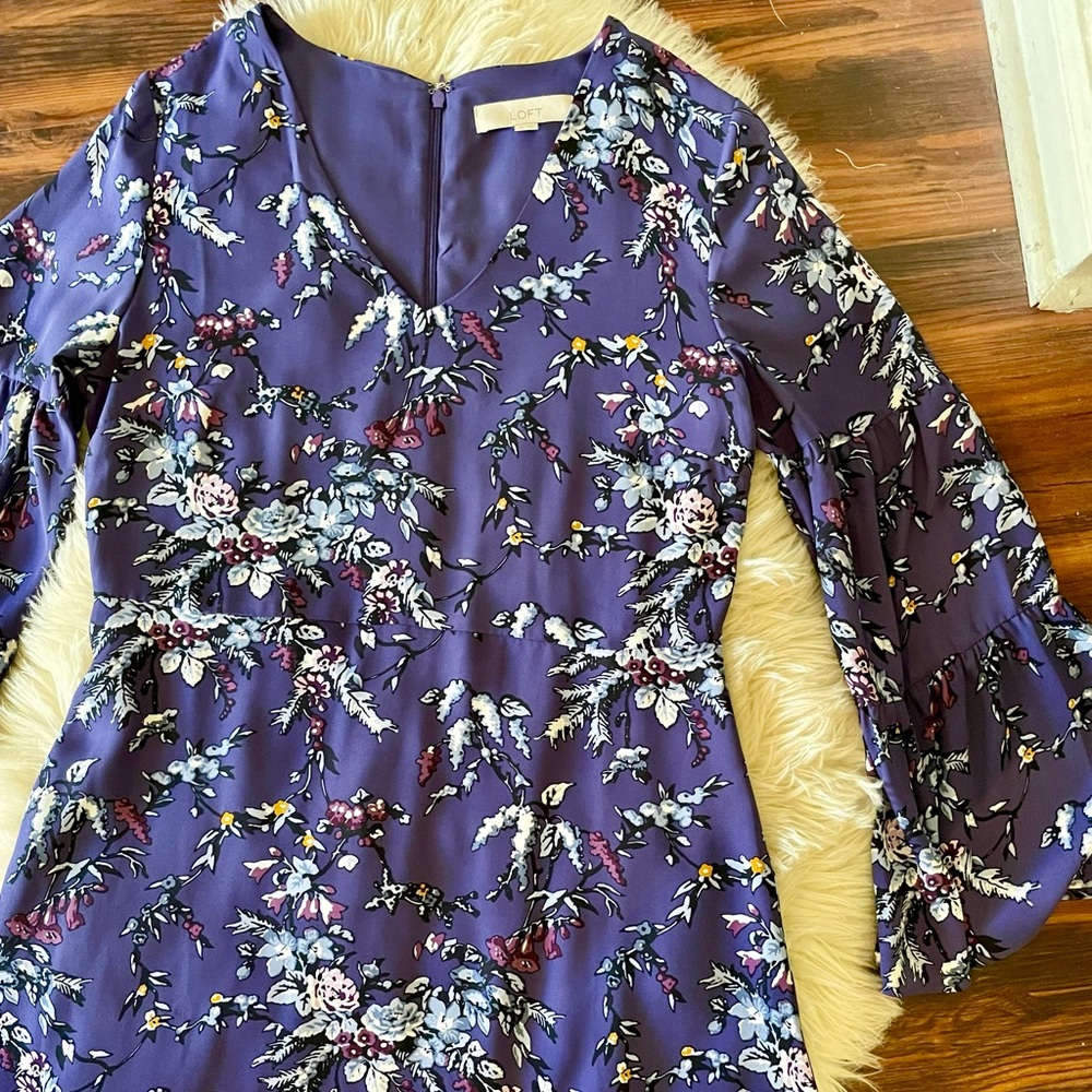 Loft Floral Dress